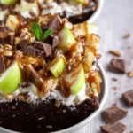 Cosmic Brownie Caramel Apple Salad