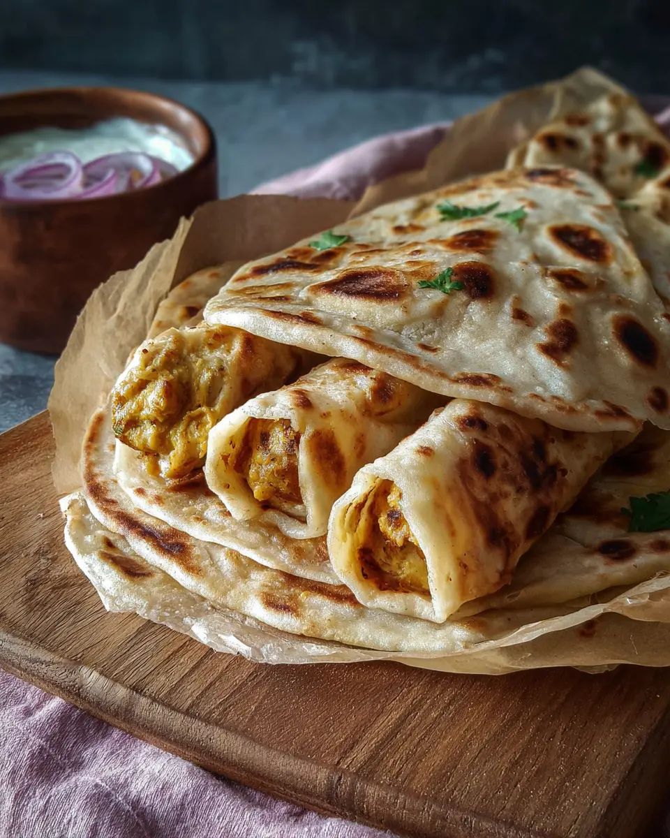 Soft Paratha for Chicken Rolls: The Best Homemade Delight