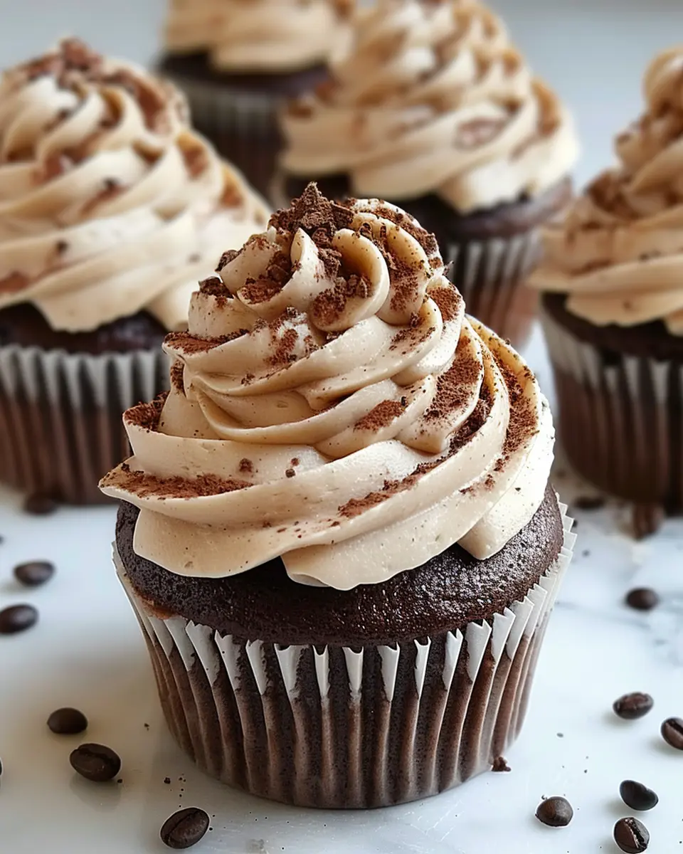 Espresso Brownie Cupcakes: Indulgent Treats with Coffee Buttercream