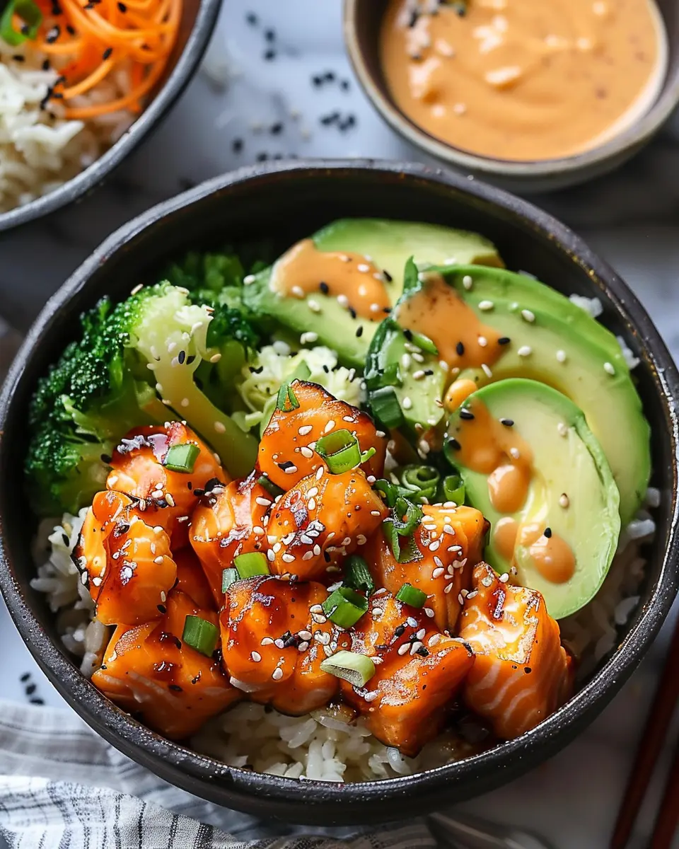 Bang Bang Salmon Bites Bowls: Easy, Flavorful Delights at Home