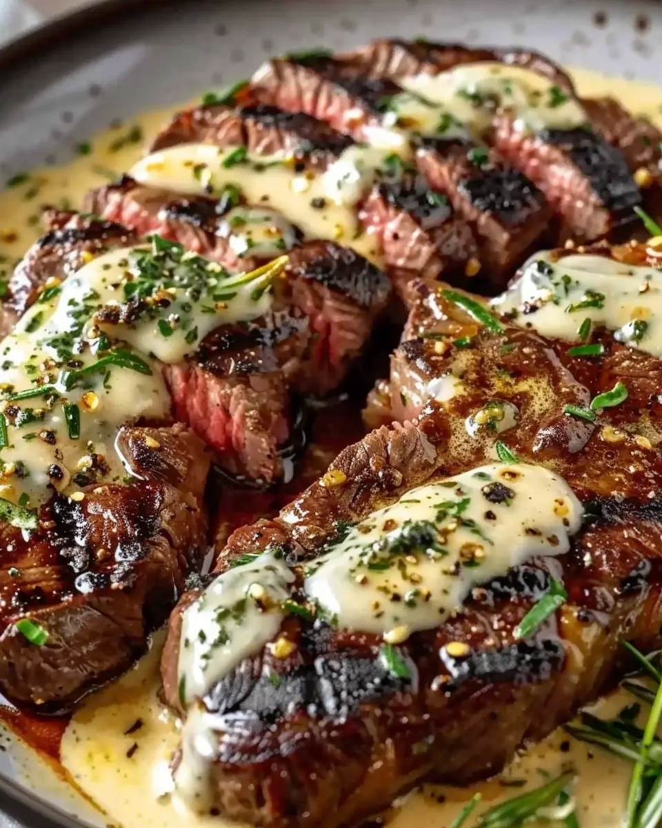 Garlic Butter Steak With Parmesan Cream Sauce: An Indulgent Delight