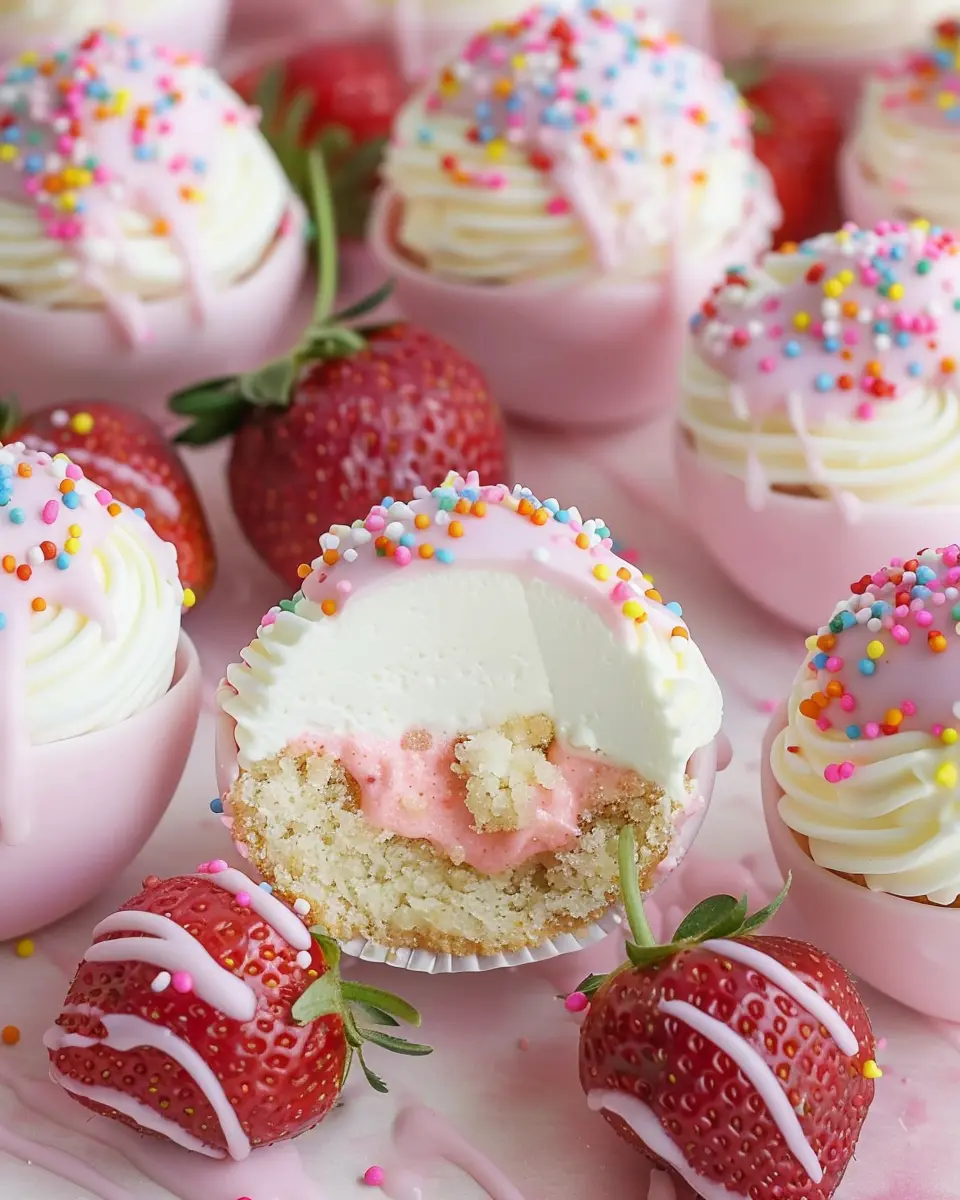 Strawberry Shortcake Easter Egg Bombs: An Indulgent Spring Delight