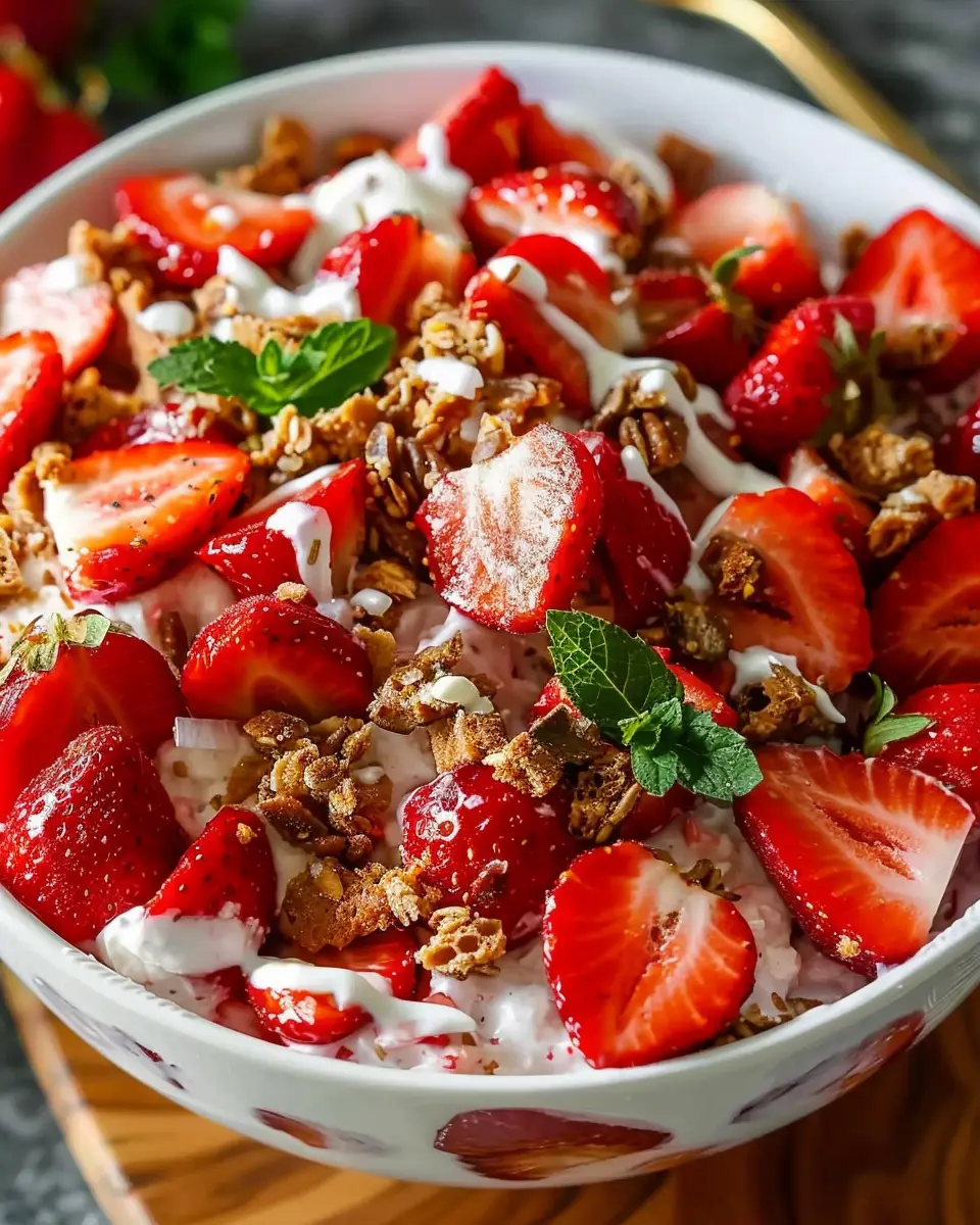Strawberry Crackle Salad: A Refreshingly Easy Twist for Home Cooks