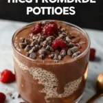 High Protein Chocolate Chia Pudding