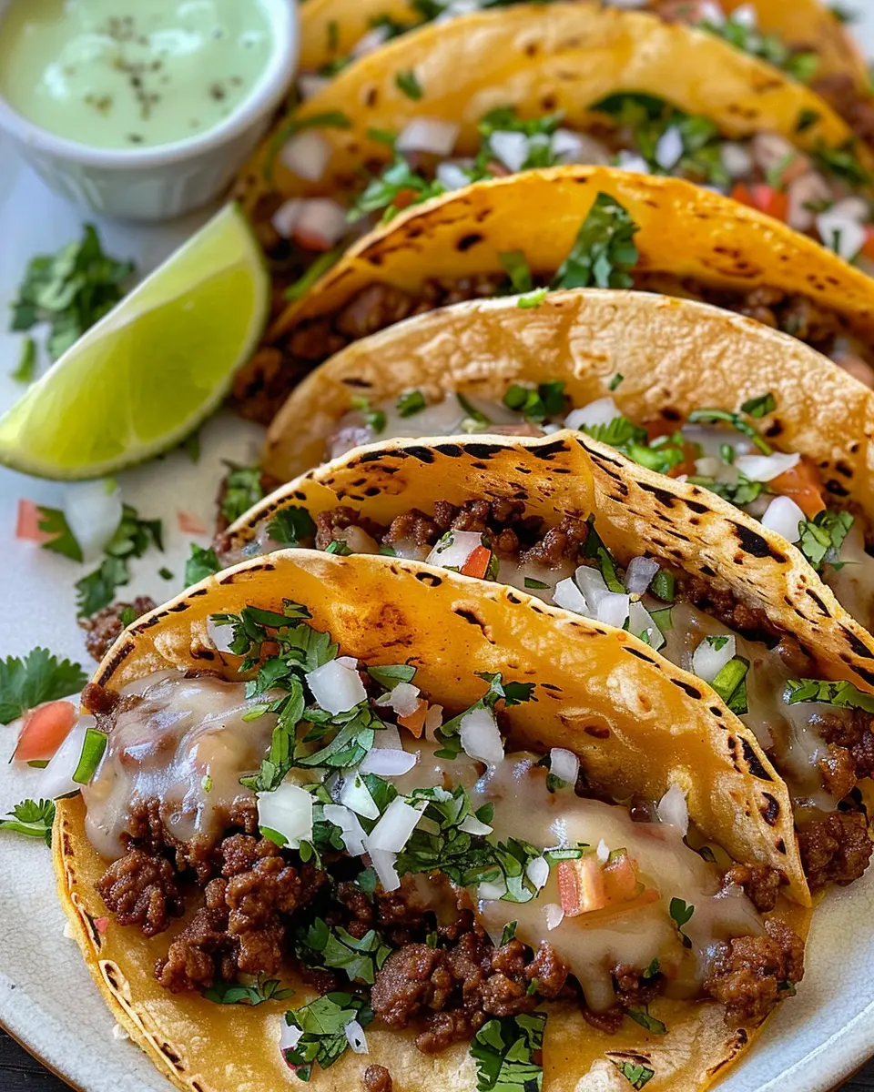 Crispy Ground Beef Tacos: Easy Recipe for Taco Night Fun