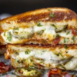 Roasted Jalapeño Popper Grilled Cheese