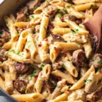 Creamy Sausage & Chicken Pasta