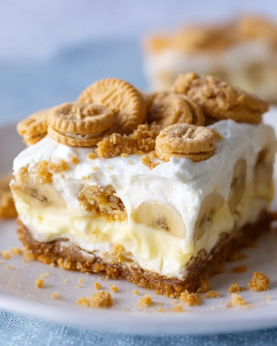 Golden Oreo Banana Pudding Bars: Easy Indulgence for All