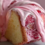 Strawberry Milkshake Pound Cake