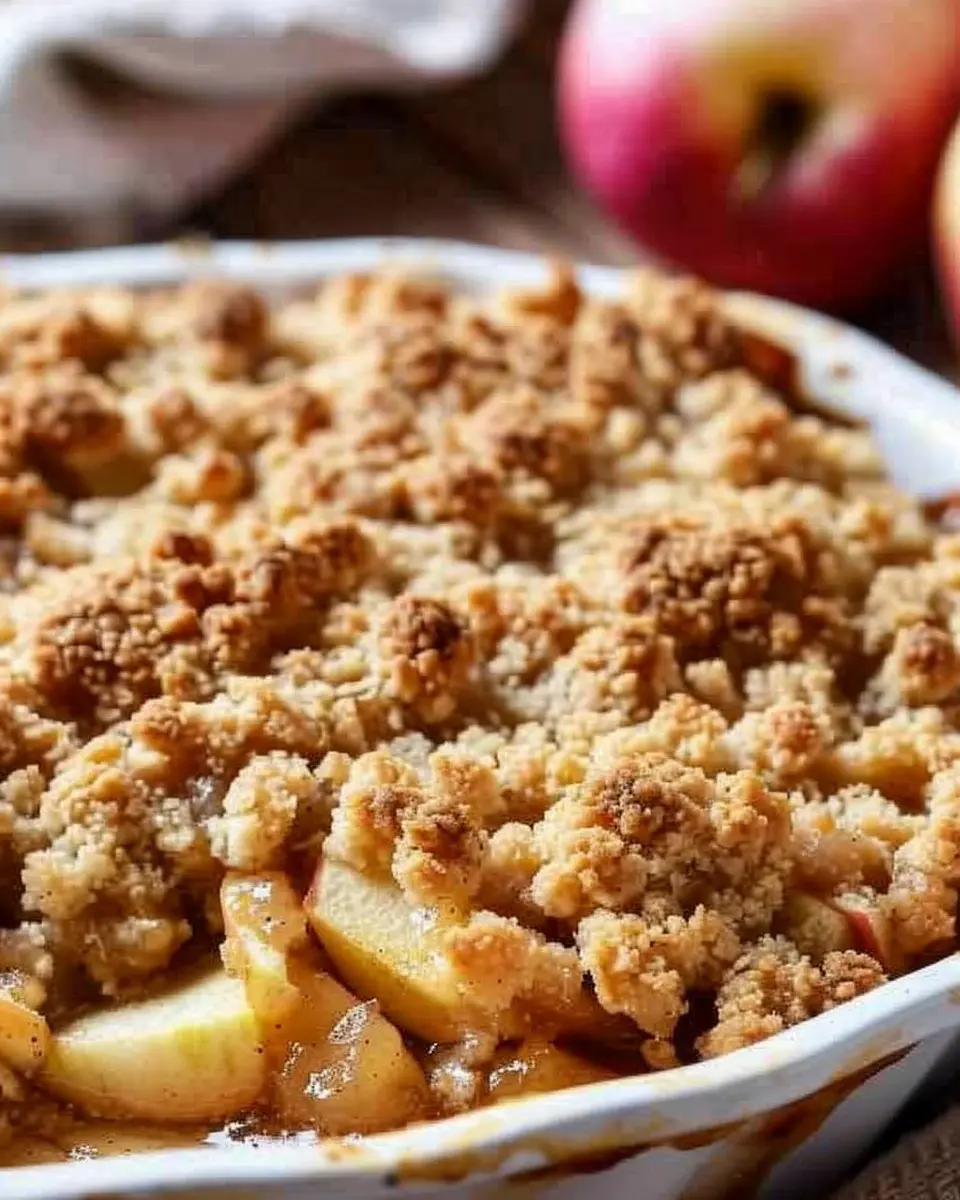Classic Apple Crumble: A Cozy, Indulgent Dessert to Enjoy
