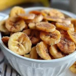 Cinnamon-Sugar Air Fryer Banana Chips