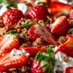 Strawberry Crackle Salad