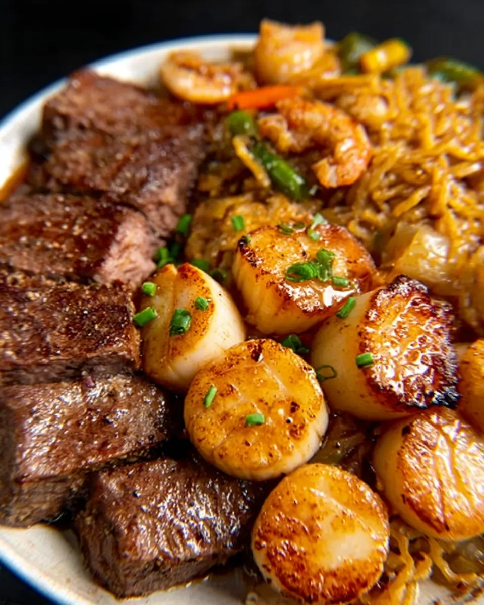 Steak and Scallop Hibachi: Easy Gourmet Delight at Home