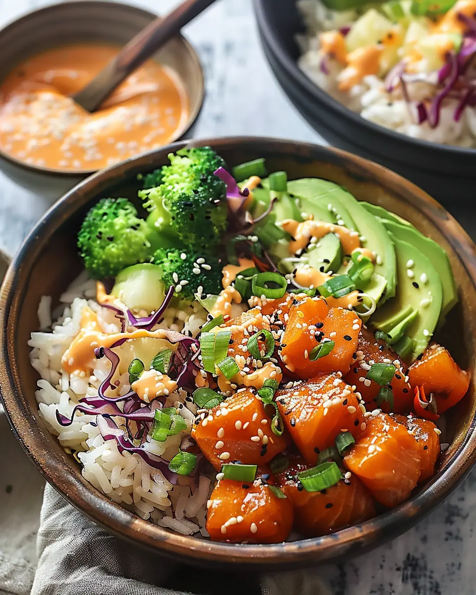Bang Bang Salmon Bites Bowls: Easy, Flavorful Weeknight Delight