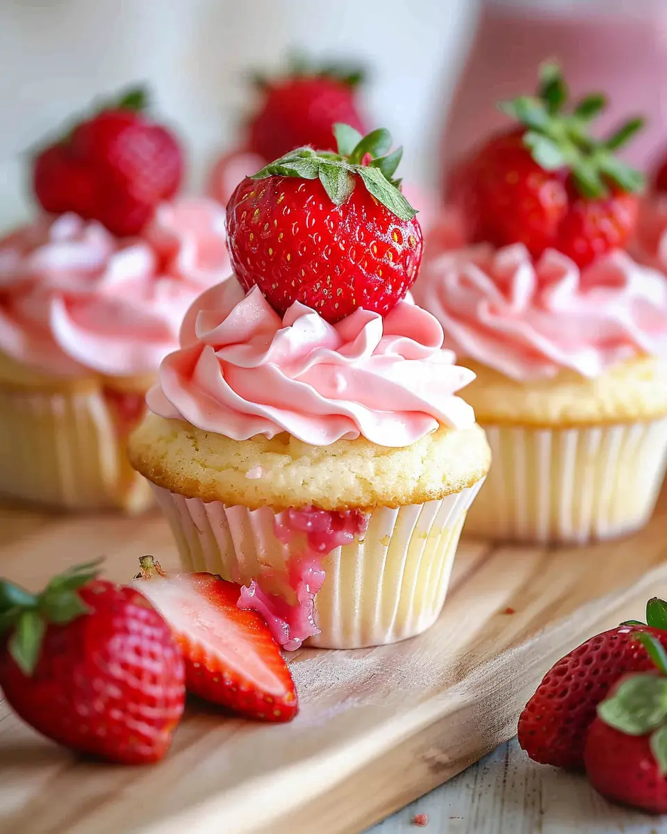 Strawberry Cupcakes: Easy Indulgence for Every Home Baker