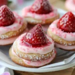 Strawberry Kiss Cookies