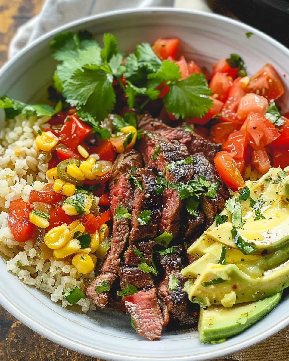 High Protein Steak Fajita Bowl: A Juicy, Easy Dinner Delight