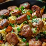 Easy Sausage and Cabbage Stir Fry (30-Minutes)