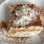 Coconut Rum (Coquito) Tiramisu