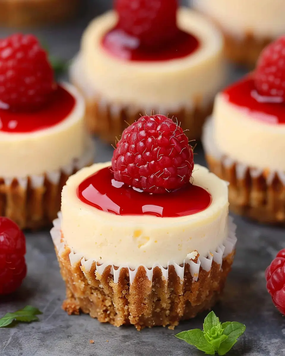 Easy Mini Cheesecakes: Indulge in a Guilt-Free Delight