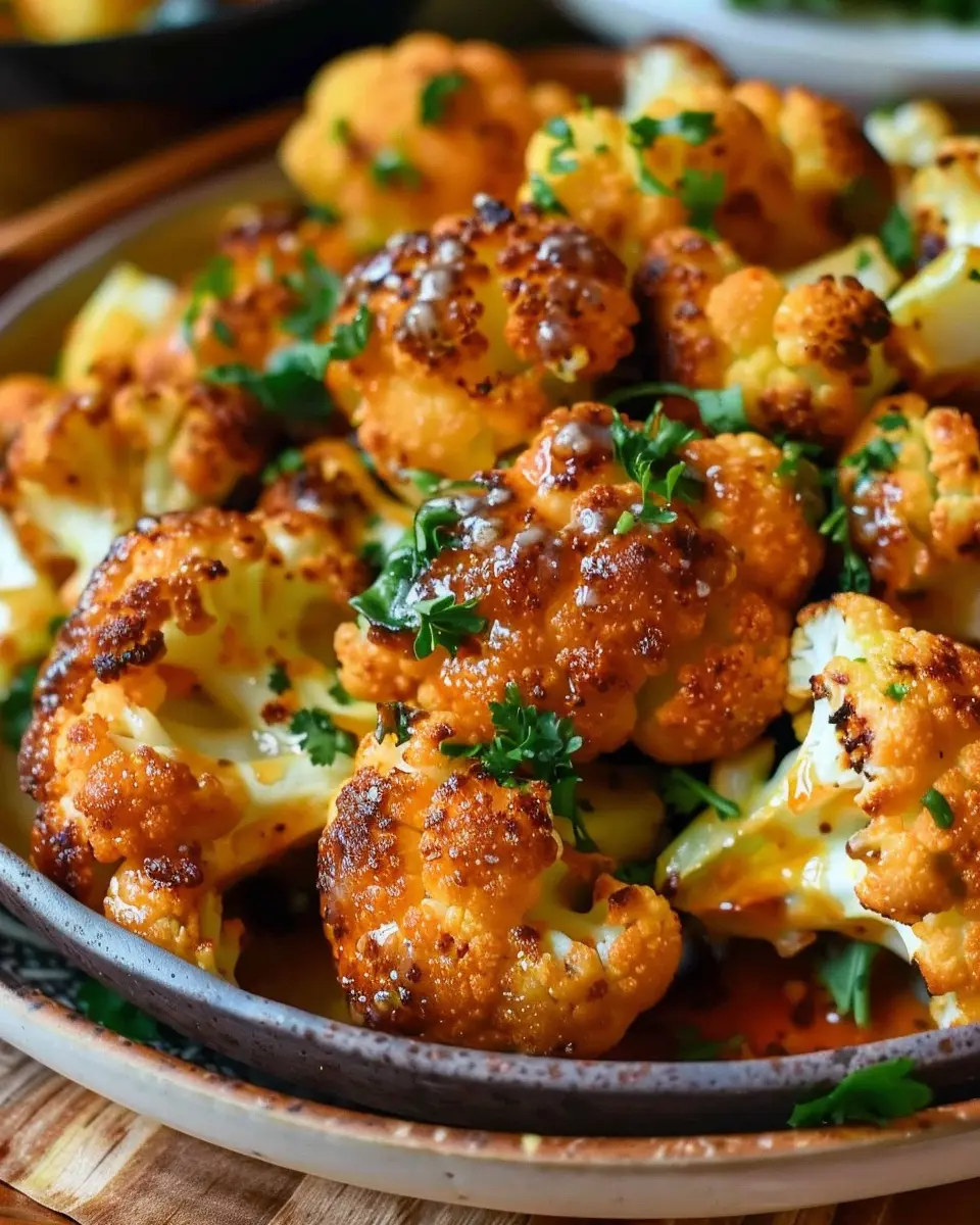 Moroccan Cauliflower with Tahini-Honey: The Best Flavorful Delight