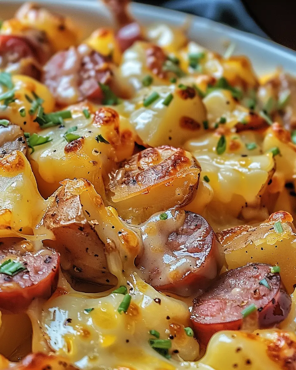 Cheesy Ranch Potatoes and Smoked Sausage: Easy Comfort Dish