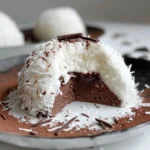 Coconut Dome with Chocolate Spread