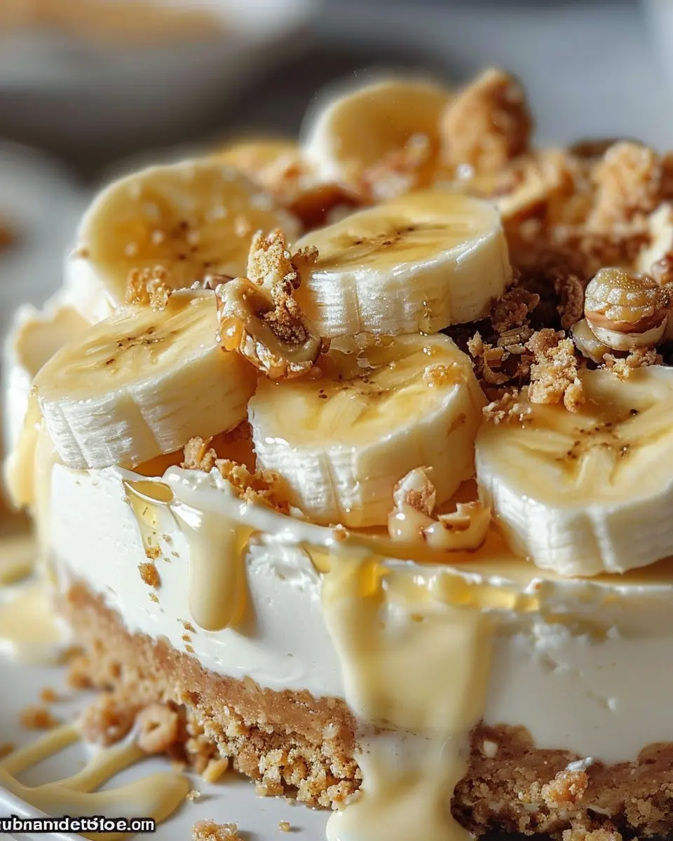 Banana Pudding Crunch Cheesecake: Easy Indulgence for Sweet Lovers