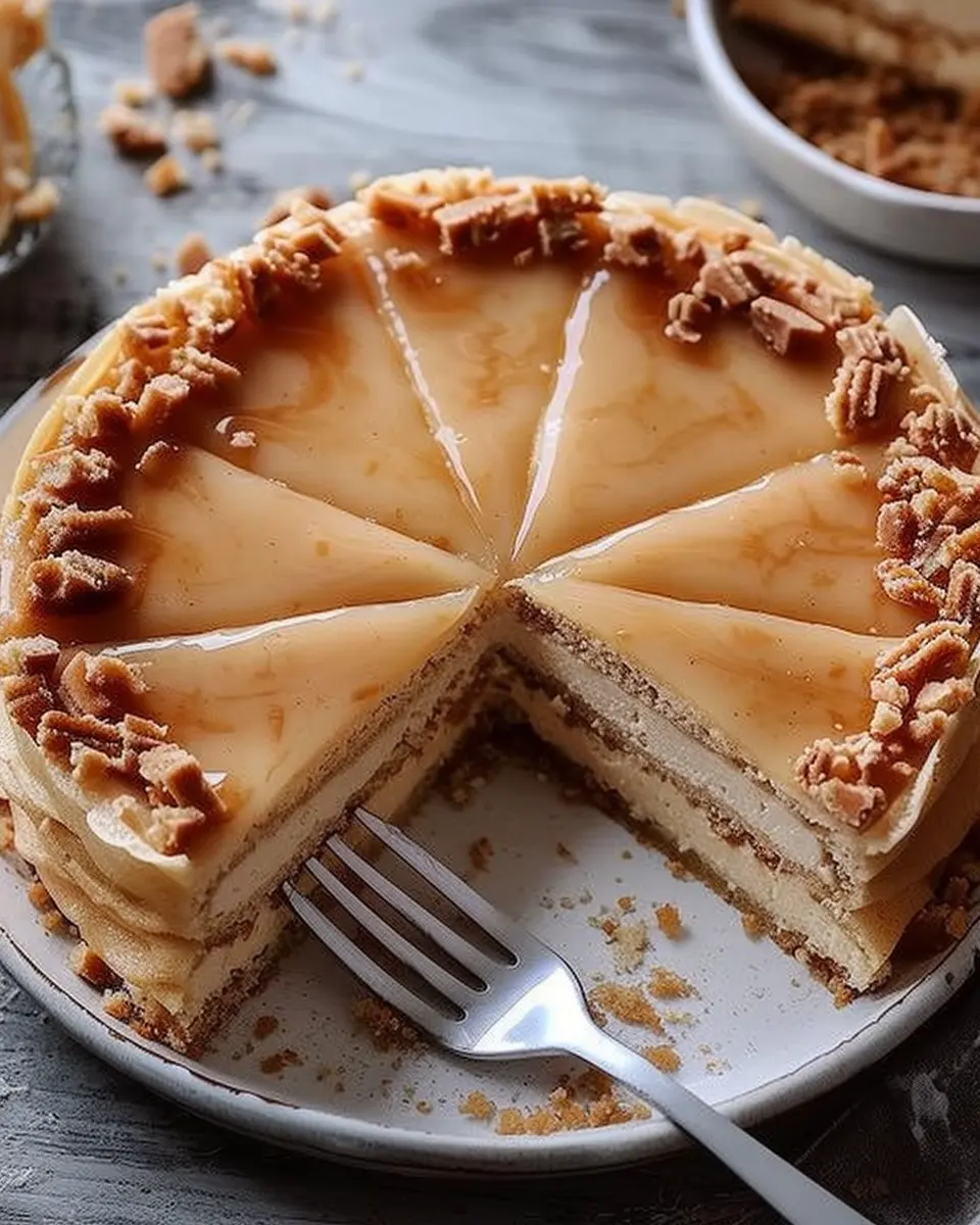 Vanilla Speculoos Crêpe Cake: An Indulgent Homemade Delight