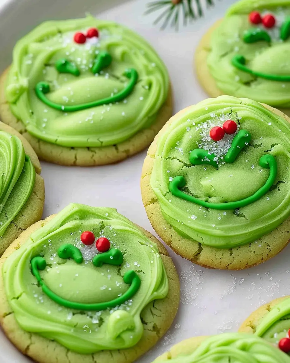 Grinch Sugar Cookies: Easy Festive Treats to Delight Everyone