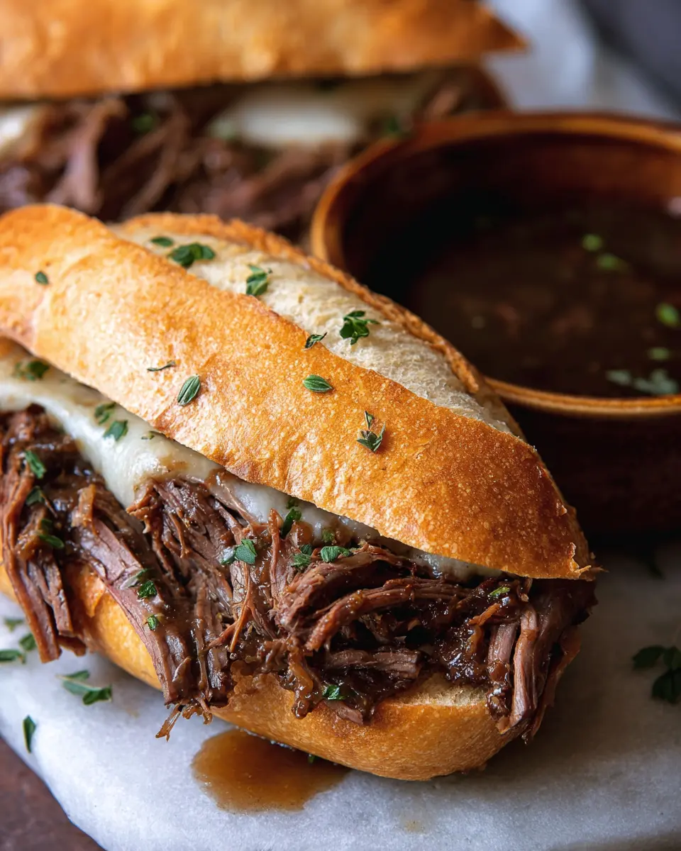 Slow Cooker French Dip Sandwiches: Juicy Comfort Food Made Easy