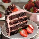 Strawberry Chocolate Cake