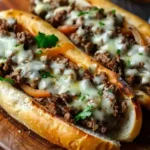 Ground Beef Philly Cheesesteaks