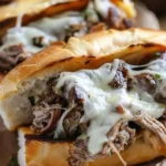 Crockpot French Dip Sandwiches