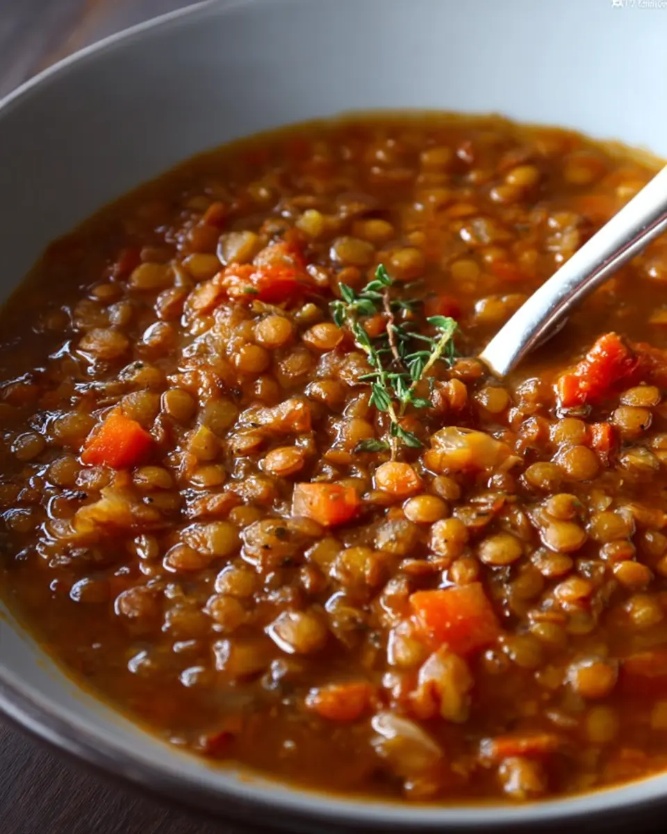 Greek Lentil Soup Fakes: A Comforting, Hearty Classic