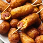 Homemade Mini Corndogs