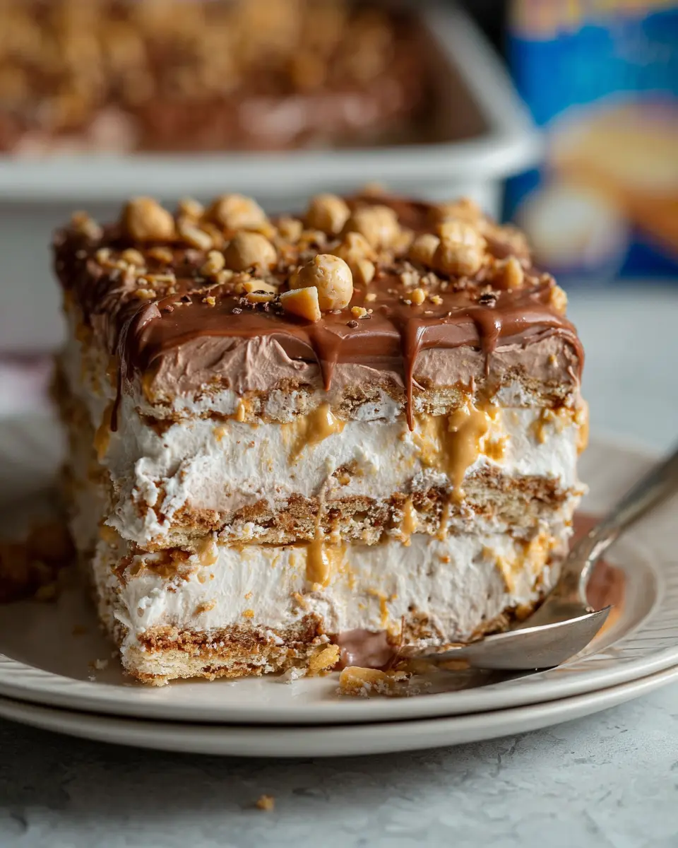Nutty Buddy Butterscotch Icebox Cake: Indulge in Easy Homemade Bliss