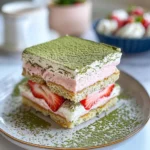 Strawberry Matcha Tiramisu