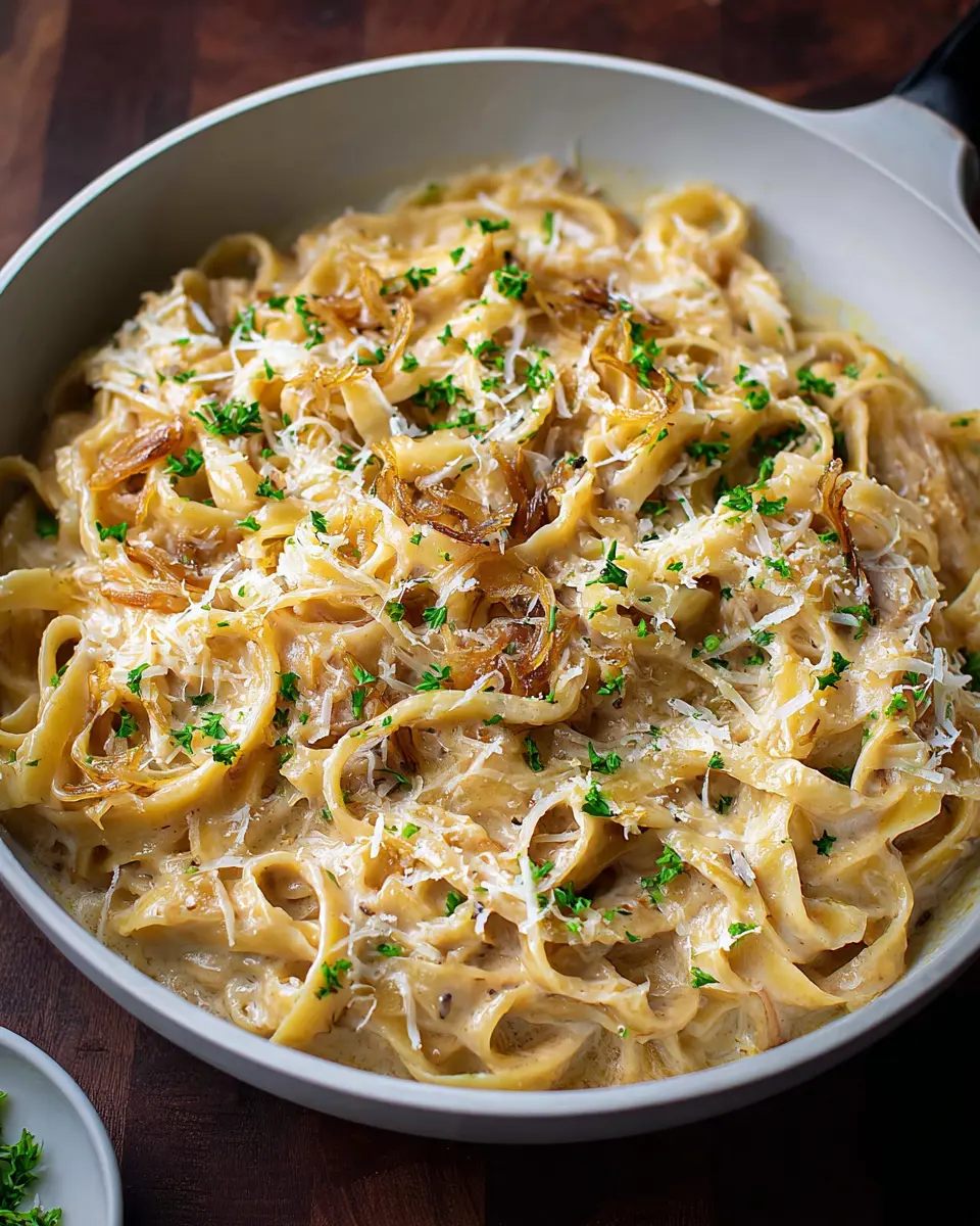Best French Onion and Browned Butter Pasta for Cozy Nights