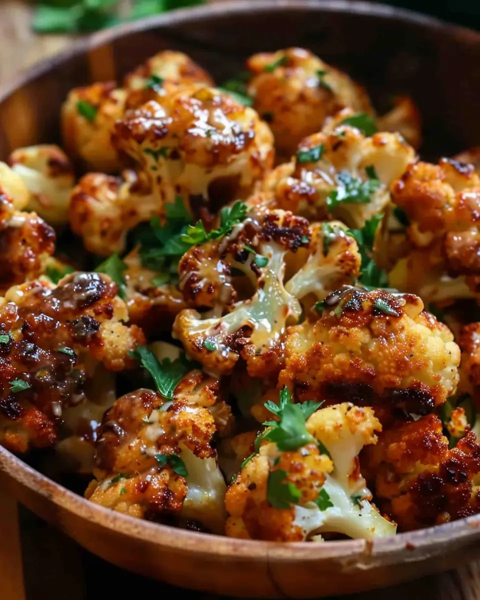 Moroccan Cauliflower with Tahini-Honey: A Delightfully Easy Recipe