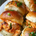 Spicy Buffalo Chicken Sliders