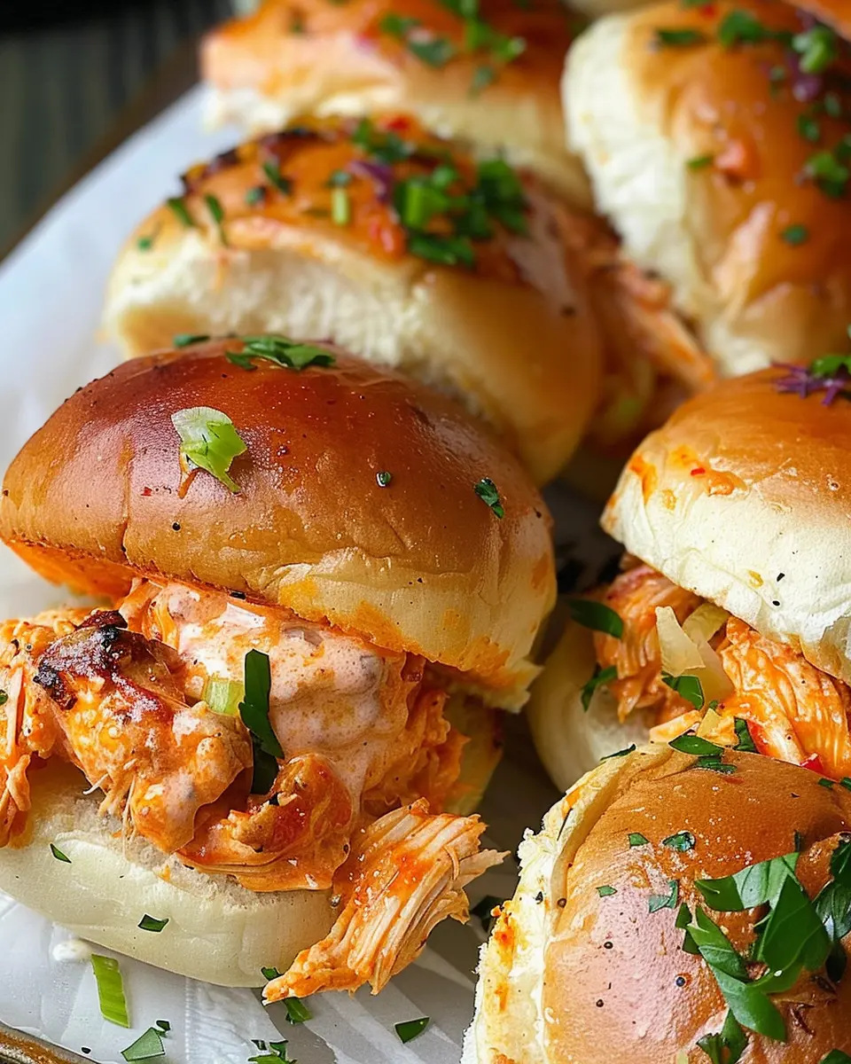 Spicy Buffalo Chicken Sliders: Easy and Irresistibly Delicious