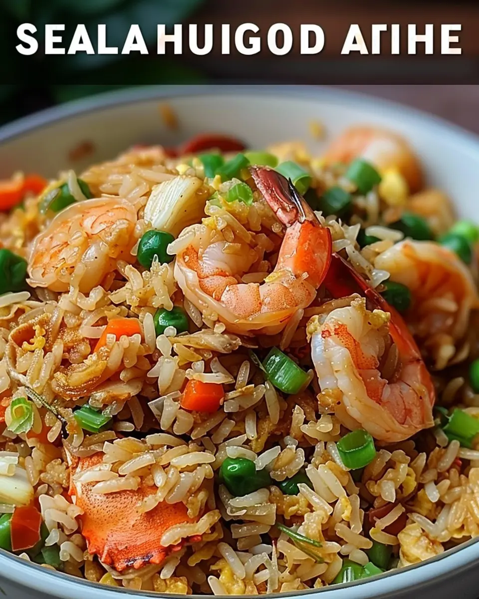 Seafood Fried Rice: The Best Savory Shrimp, Crab & Veggie Delight