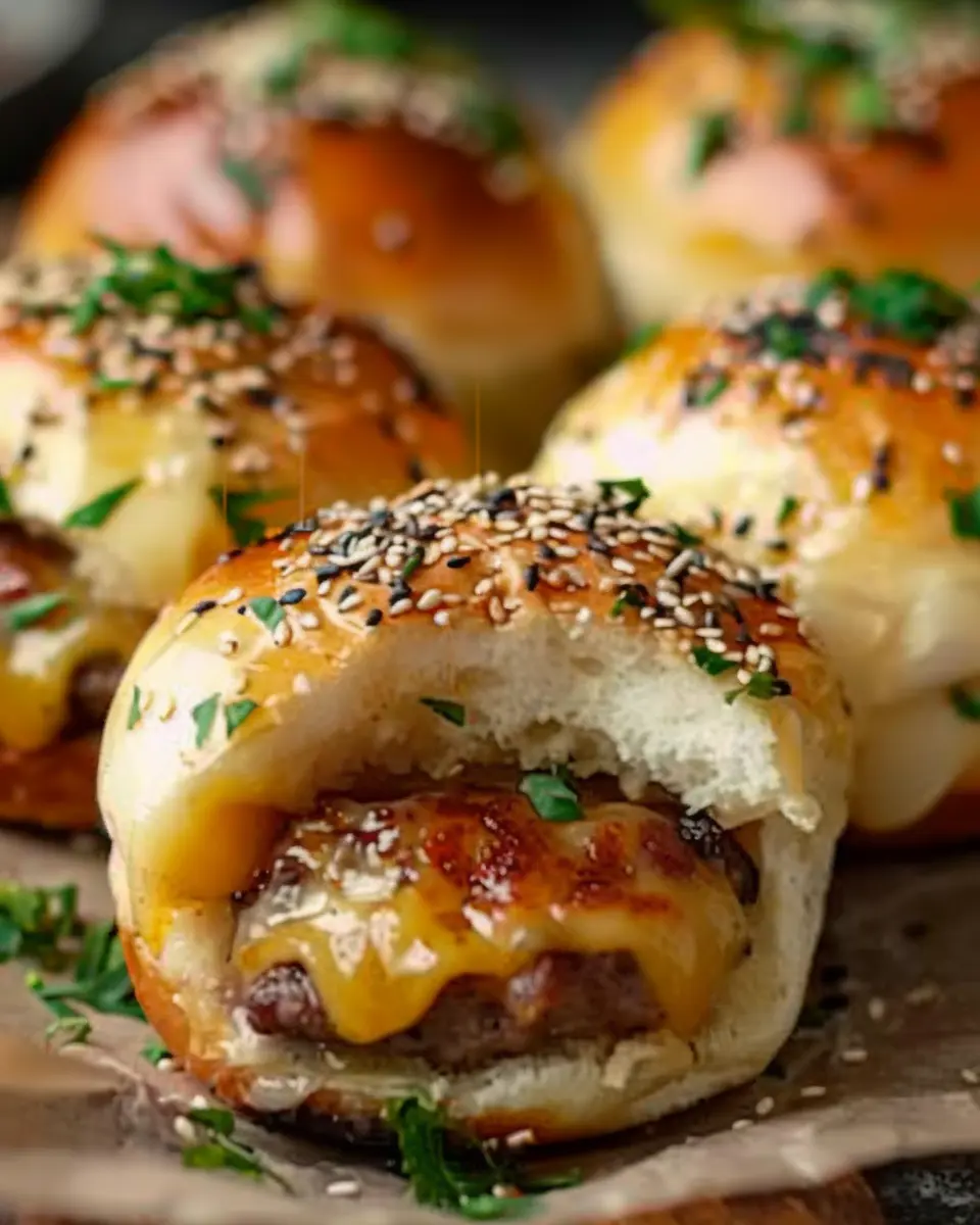 Garlic Parmesan Cheeseburger Bombs Recipe: Indulgent Turkey Bacon Delights