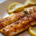 Pan Fried Lemon Butter Tilapia