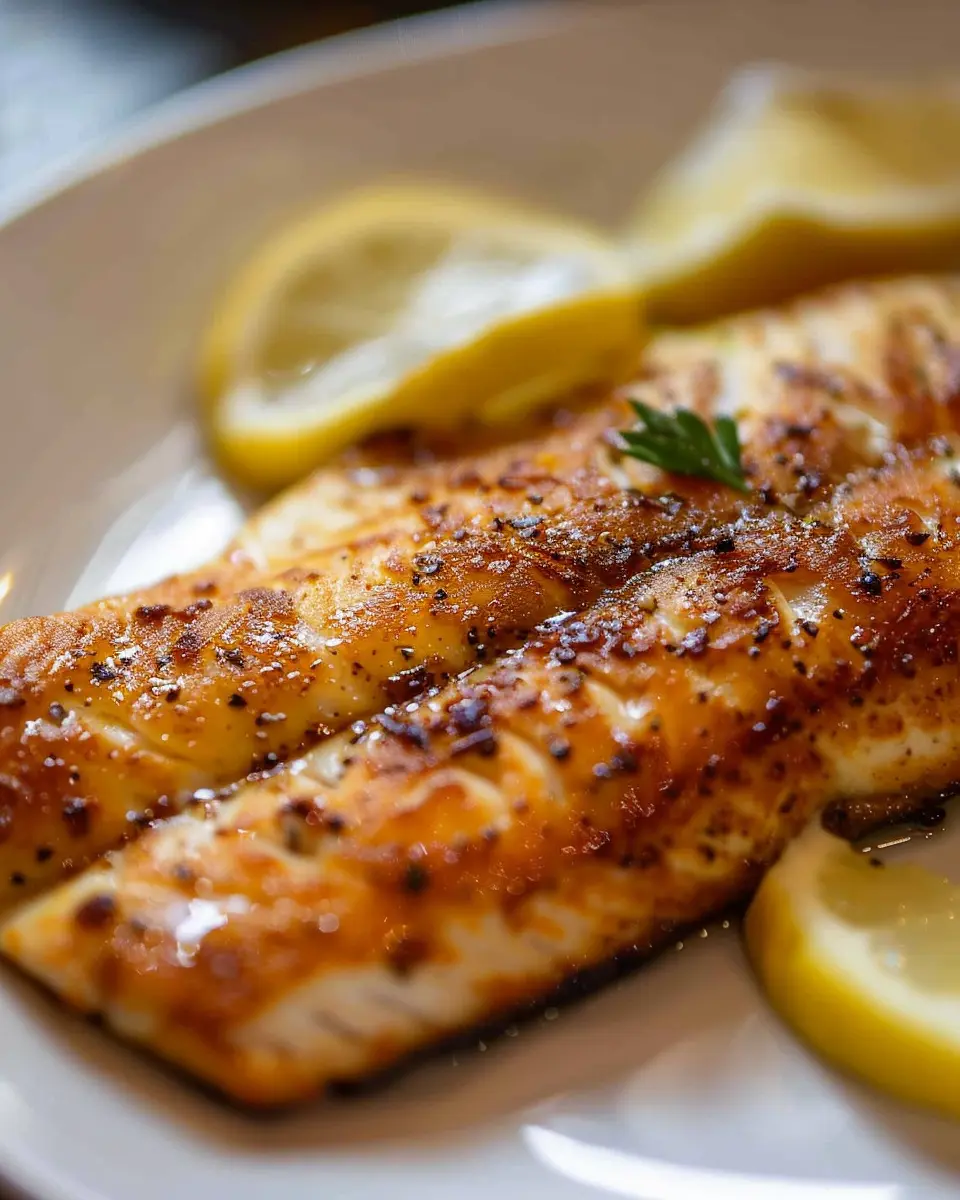 Pan Fried Lemon Butter Tilapia: The Best Easy Dinner Recipe