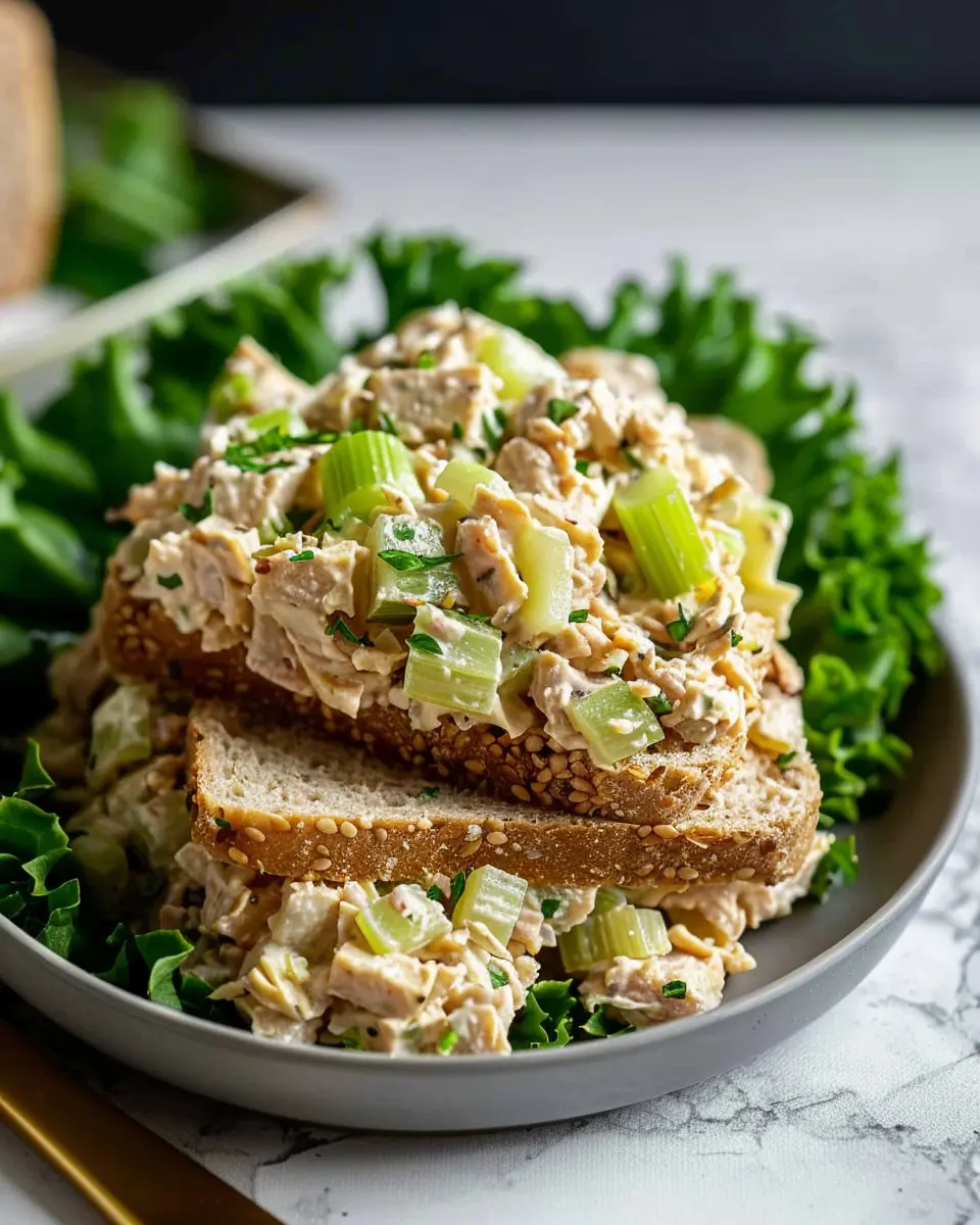 Quick Easy Tuna Salad: A Delicious Twist with Celery and Relish