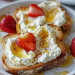 Whipped Ricotta Honey Toast Recipe