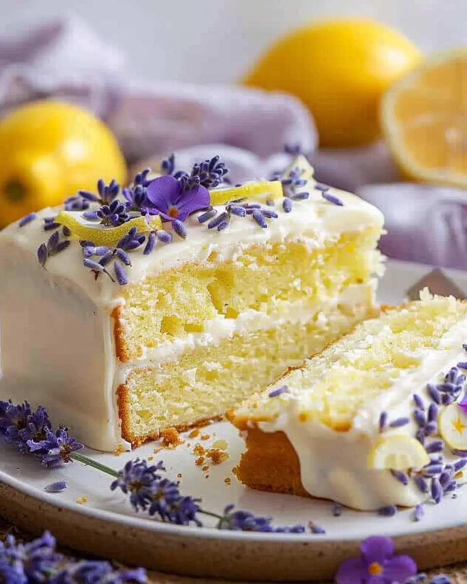 Lemon Lavender Cake Recipe: An Easy Indulgence for Home Bakers