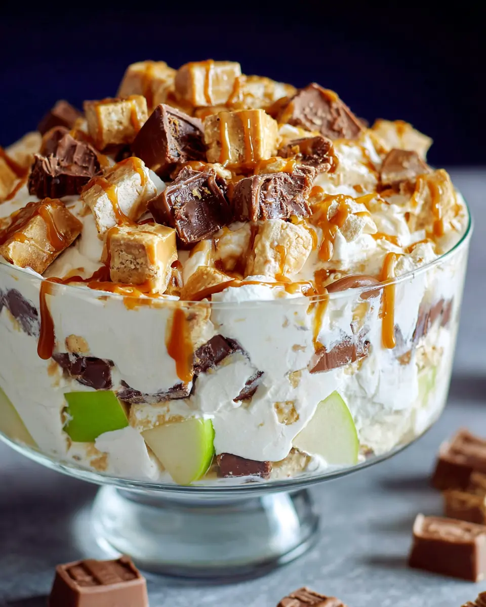 Snickers Apple Dessert Salad: Indulgent Twist for Home Cooks